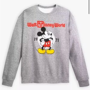 Disney Gray Mickey Mouse Sweatshirt